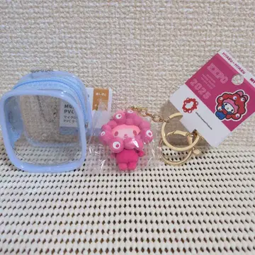 간사이 만박 미야쿠미야쿠 변신 입체 마스코트 키링 마이멜로디 최애