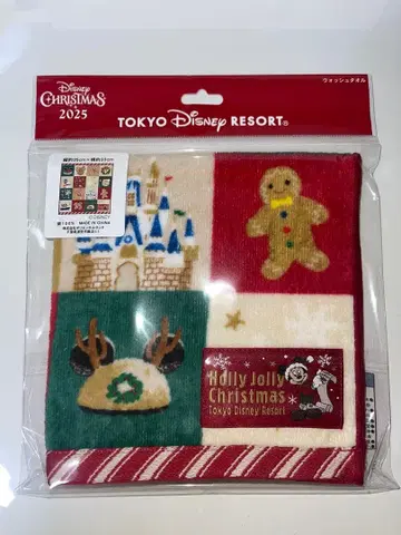 디즈니 크리스마스 2025 워시 타월