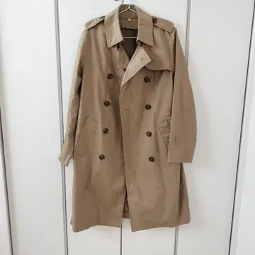 새상품급 무인양품 베이지 트렌치코트 L