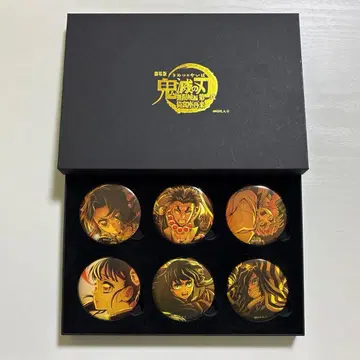 귀멸의 칼날 무한성편 키 비주얼 캔뱃지 세트 B