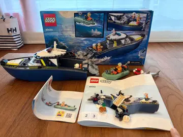 레고 (LEGO) 시티 폴리스 보트 체이스 60456