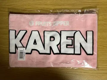 FRUITS ZIPPER 마츠모토 카렌 타월