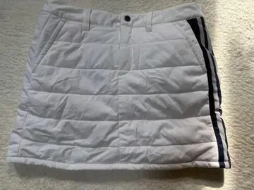 adidas 골프 스커트 화이트 퀼팅