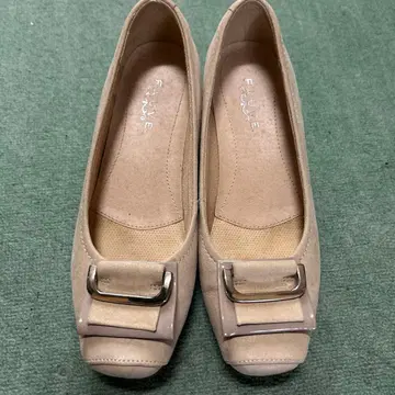 FAUVE 베이지 발레리나 펌프스 23.5cm