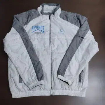 르꼬끄 스포르티브 골프 자켓 LL 화이트/그레이