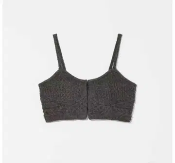 [ eaphi ] MIX PATTERN KNIT BUSTIER