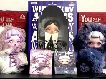 스컬팬더 3점 Wednesday Cerberus RattyBear