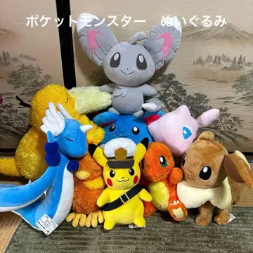 포켓몬스터 봉제 인형 9개 묶음 판매