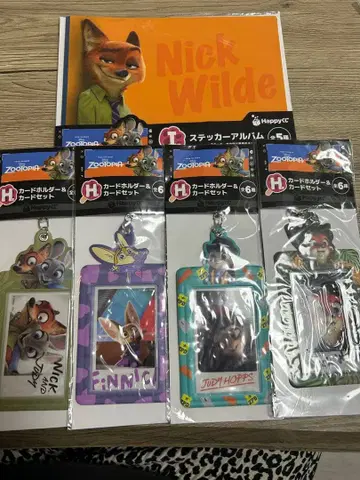 주토피아 닉 주디 피닉 제일복권 묶음 판매