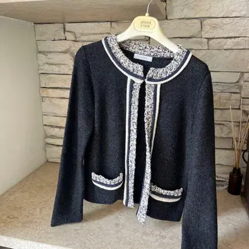 노카라 자켓 다크 그레이