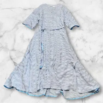 긴자 매기 롱 원피스 벨트 포함 exclusive for MAGGY