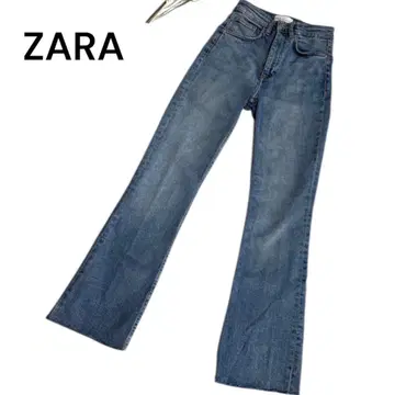 Zara 하이웨스트 플레어 데님
