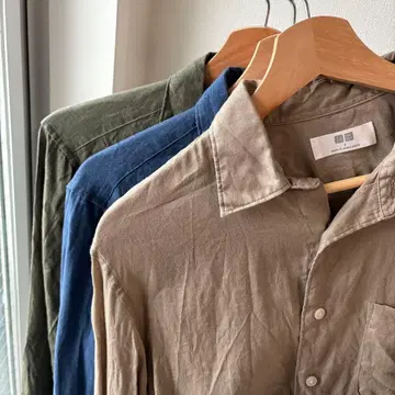 린넨 셔츠 3장 세트 판매 사이즈 S