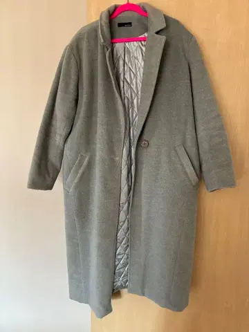 Re:EDIT 더블 체스터 코트 리디