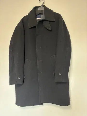 블랙 스텐카라 코트 사이즈 2