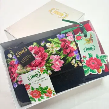 FEILER 페이러 파우치&타월 손수건 기프트 셔닐 직조