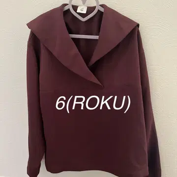 6 [roku] 세일러 카라 블라우스