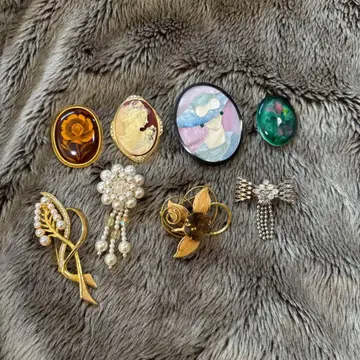 [ 낱개 판매 가능 ] 여성용 브로치 세트