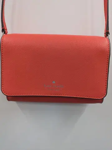 케이트 스페이드 오렌지 숄더백
