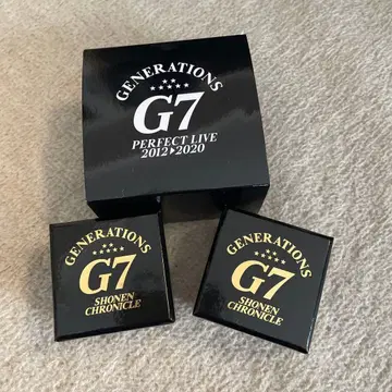 G7 PERFECT LIVE 2012 ] 2020 굿즈 세트