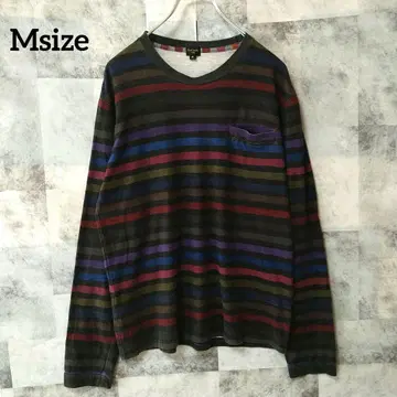 PaulSmith jeans Msize 롱 슬리브 멀티 스트라이프