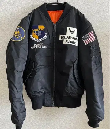 AVIREX MA-1 플라이트 자켓 스페이스 커맨드 남성용 M
