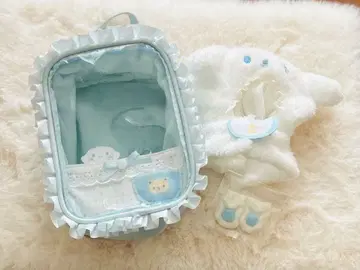 산리오 엔조이 아이돌 시리즈 봉제 인형 파우치 시나모롤