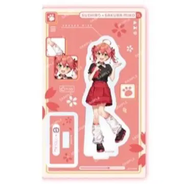 사쿠라미코 아크릴 스탠드 스시로 콜라보