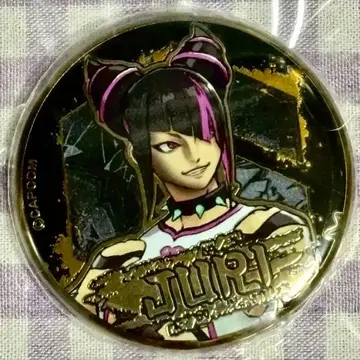 스트리트 파이터 6 스트6 메탈 아트 배지 캔뱃지 쥴리