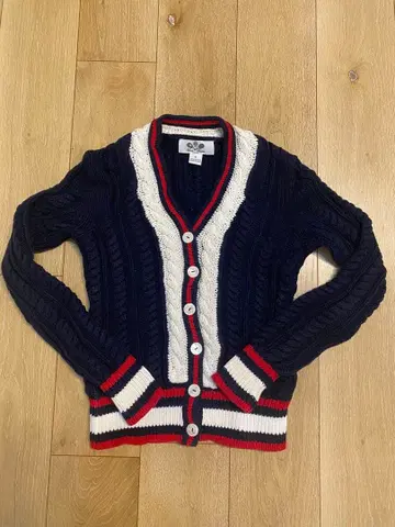 Brooks Brothers 케이블 니트 가디건 S