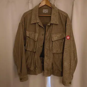 c.e Cavempt Grey Noise Button Jacket