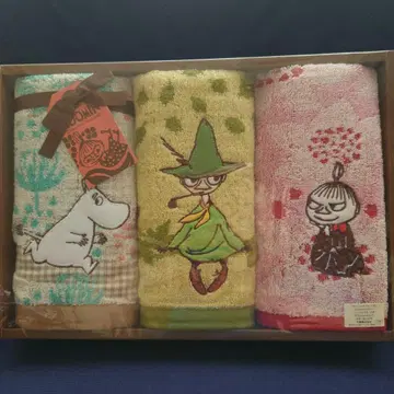 무민 캐릭터 타월 세트 3장 MOOMIN