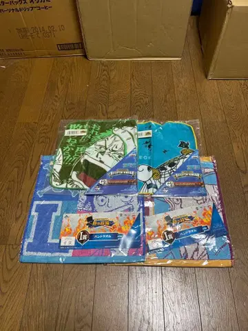 ONE PIECE 캐릭터 타월 세트