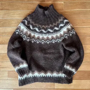 used 아이슬란드제 노르딕 스웨터 유로 구제 의류