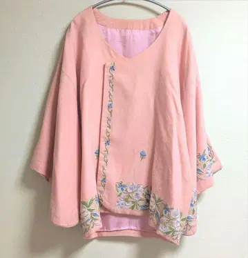 캐시미르 자수 일본 의류 울 코트