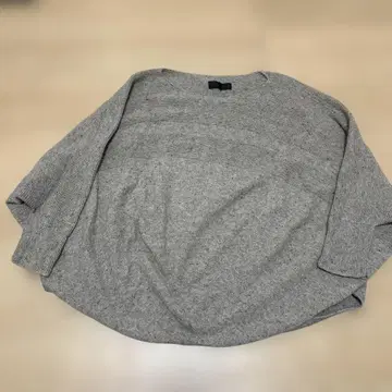 UNTITLED 그레이 오버 사이즈 니트