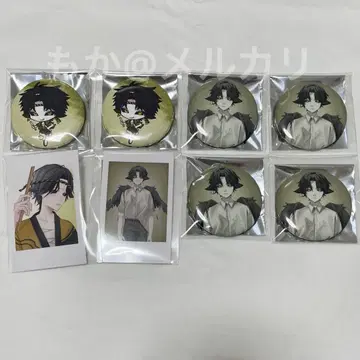 GooDrug 에리야스 캔뱃지 폴라로이드풍 카드 8종 세트