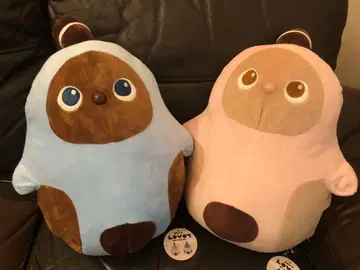 후아코로 LOBOT 봉제 인형 BIG 라이트 블루 라이트 핑크 남코