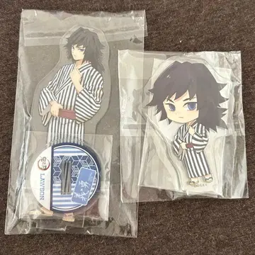 귀멸의 칼날 로손 중국 한정판 아크릴 스탠드 유카타 토미오카 기유