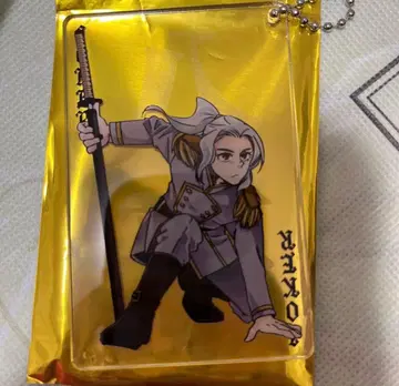 청춘철도 종이 끝 국체 극장 카드놀이 아크릴 키링 하치코