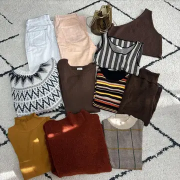 겨울 의류 묶음 판매 여성용