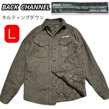 백 채널 BACKCHANNEL 퀼팅 다운 L