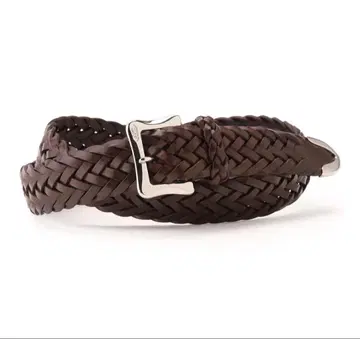 제이&엠 데이비슨 J&M DAVIDSON 메쉬 벨트 브라운 30