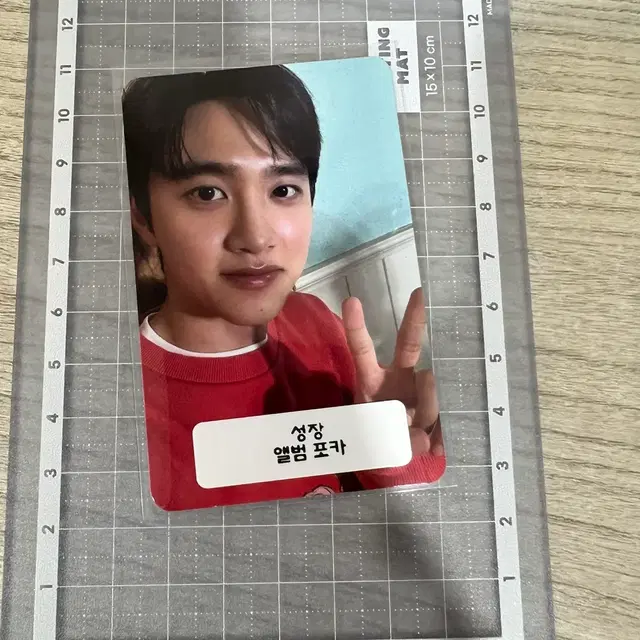 엑소 디오 도경수 성장 앨범 포카