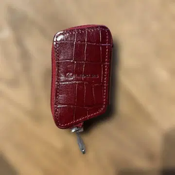 렉서스 가죽 키케이스 빨간색