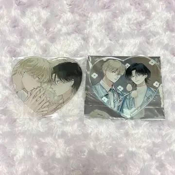 밑이 넓은 바닥 콜라보 카페 아크릴 코스터 How to melt 하우메루