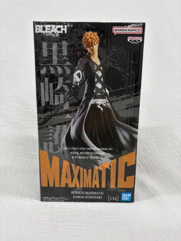 [미개봉 새상품] BLEACH 쿠로사키 이치고 MAXIMATIC 피규어