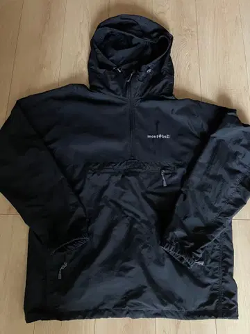 mont-bell 몽벨 아노락 후드티 블랙 M
