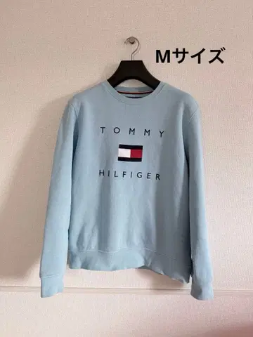 TOMMY HILFIGER 스카이블루 맨투맨 M