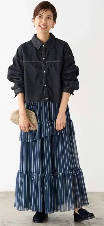 [ IENA ] 별주 KURODENM SH 데님 자켓